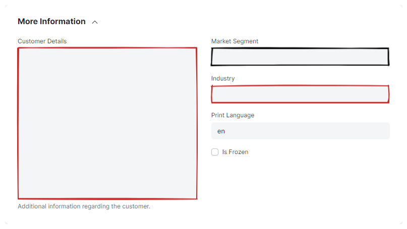 More Information Section
